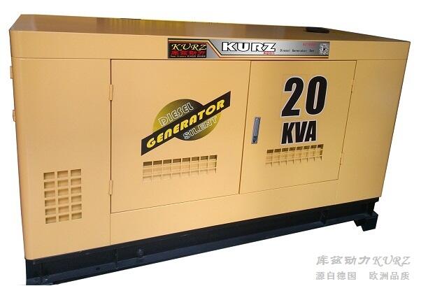 電啟動20KW三相柴油發(fā)電機出廠價