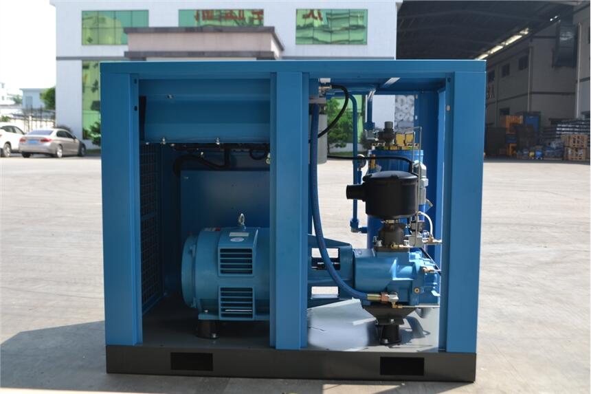 泉山區(qū)熔噴布、無(wú)紡布專用螺桿空壓機(jī)22/37/55KW廠價(jià)直銷