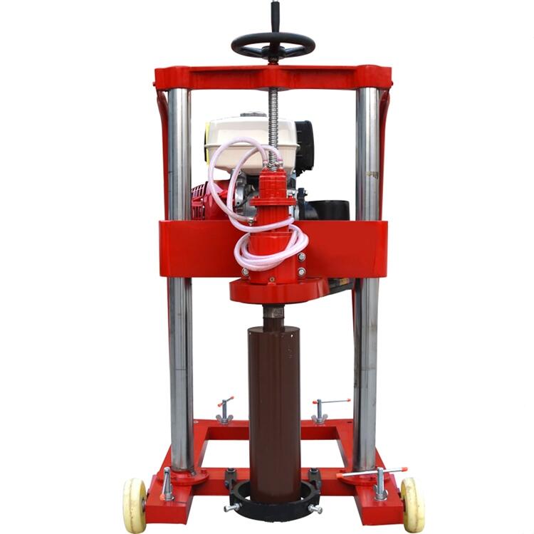 道路路面立樁打孔機 混凝土地面鉆孔取芯機