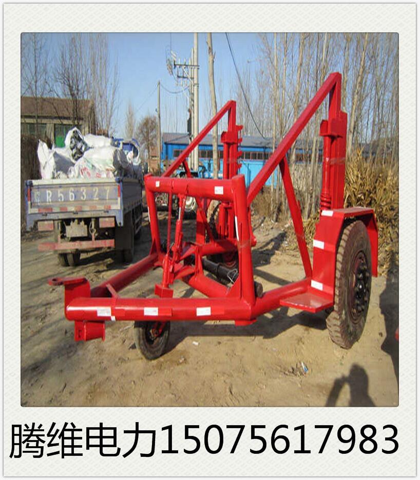 3噸加固電纜拖車(chē) 電纜線軸炮車(chē)專(zhuān)業(yè)制造