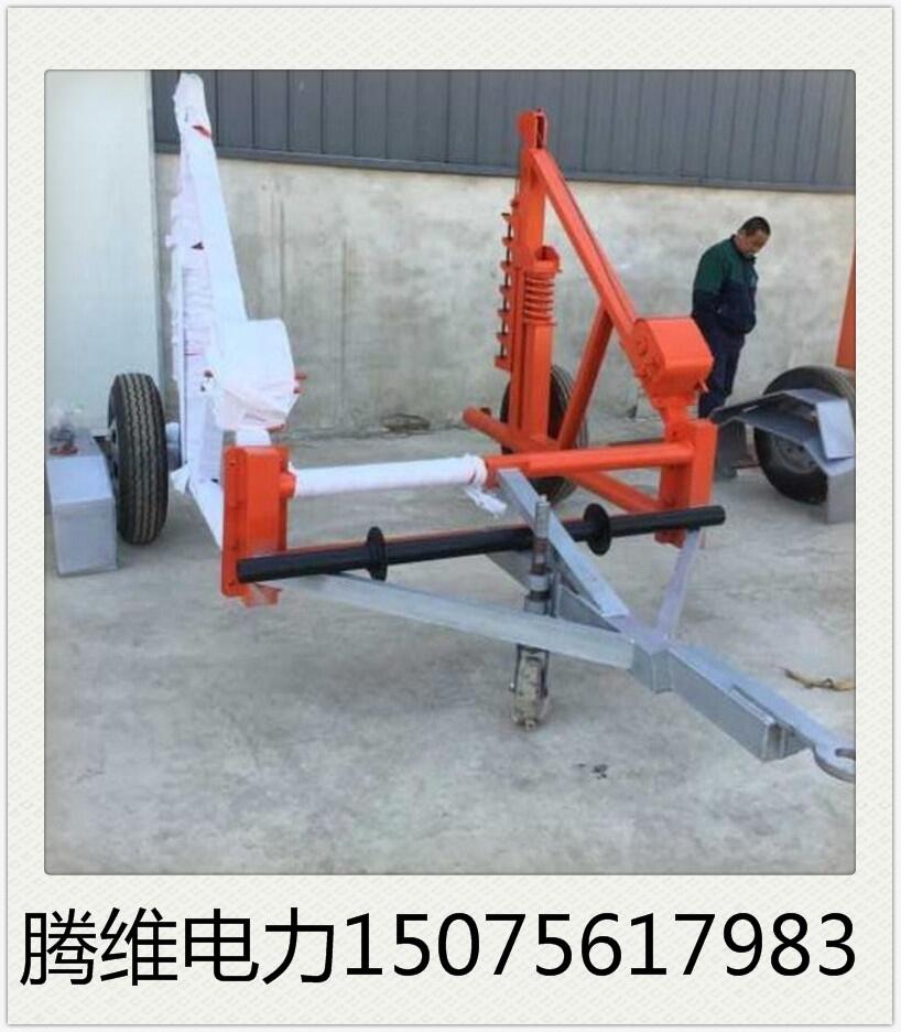 電纜軸盤炮車 全地形液壓驅(qū)動拖車