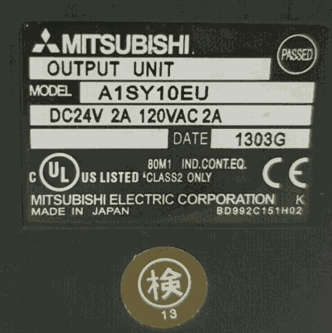 A1SY10EU 三菱可編程控制器