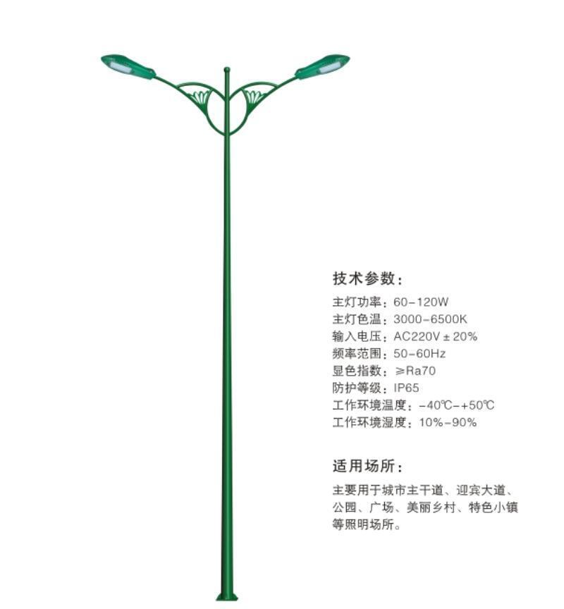 成都附近太陽(yáng)能路燈 四川路燈定制廠家