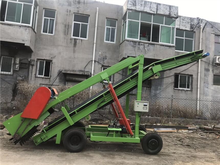 大規(guī)模養(yǎng)殖場青貯飼料取料機(jī) 高空飼草扒草機(jī)