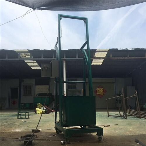 西安食鹽白糖單斗式不銹鋼翻斗上料機(jī) 鋼絲繩單斗式提升機(jī)