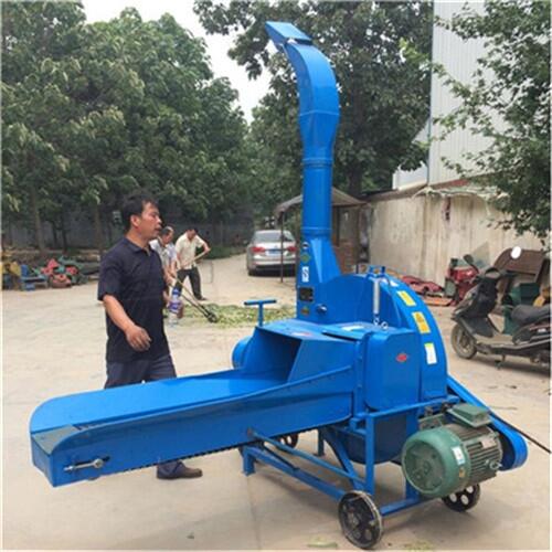 全自動牛羊飼料鍘草揉絲機 大型玉米秸稈粉碎機