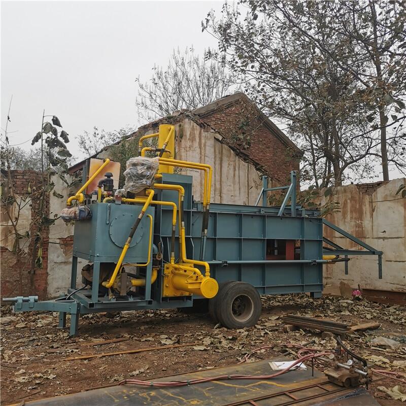 青黃儲秸稈壓塊打包機 臥式方塊套袋打包機