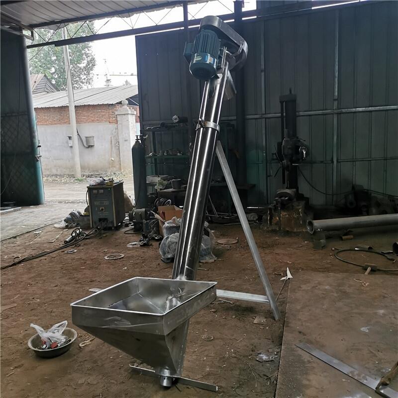 電動管式螺旋輸送機 省人力污泥濕紙漿輸送裝料機