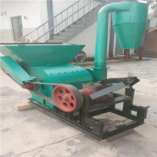 自動進(jìn)料錘片式碎草機(jī) 干濕兩用稻草秸稈粉碎機(jī)