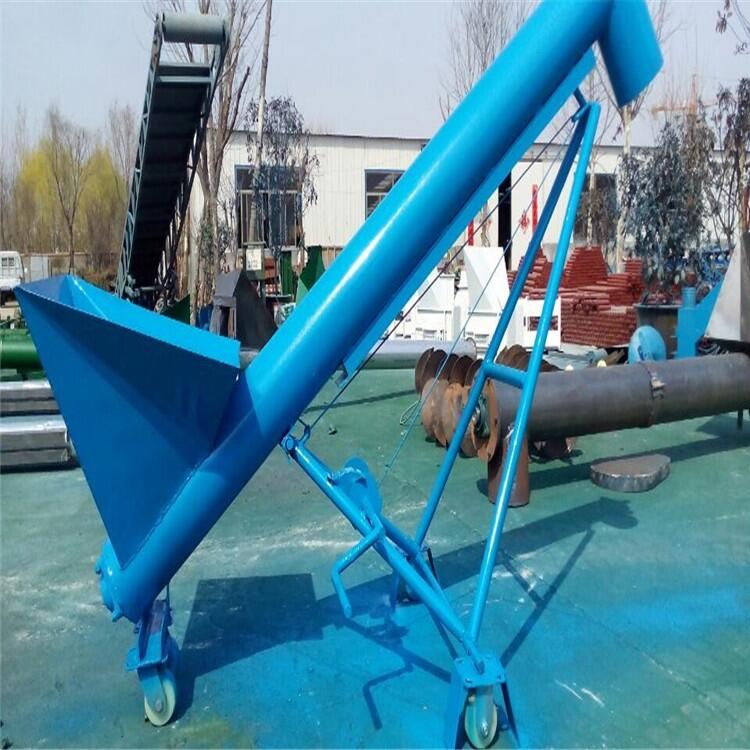 呂梁定制工地混凝土輸送 新型螺旋上料機(jī)六九重工