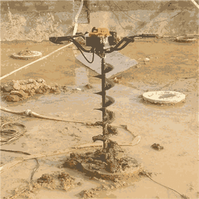 亭湖區(qū)汽油掏樁機(jī)螺旋式出土便捷