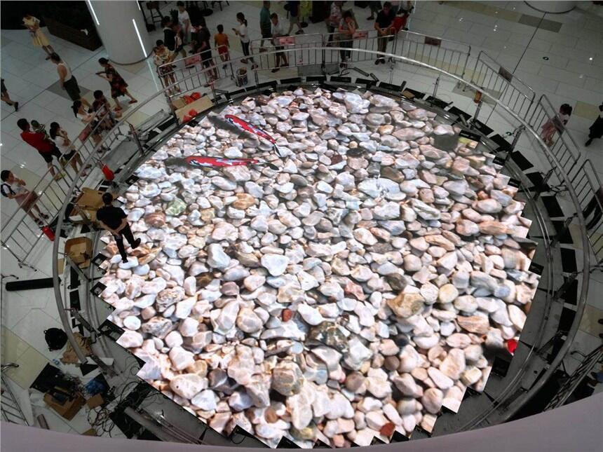 LED地磚屏p3.91互動(dòng)地磚屏