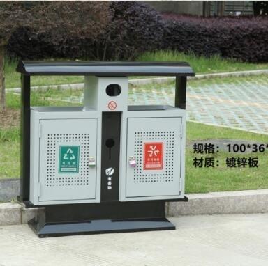 南京鍍鋅板垃圾箱圖片