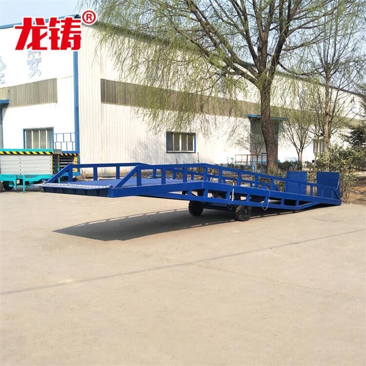 超寬移動式登車橋作用