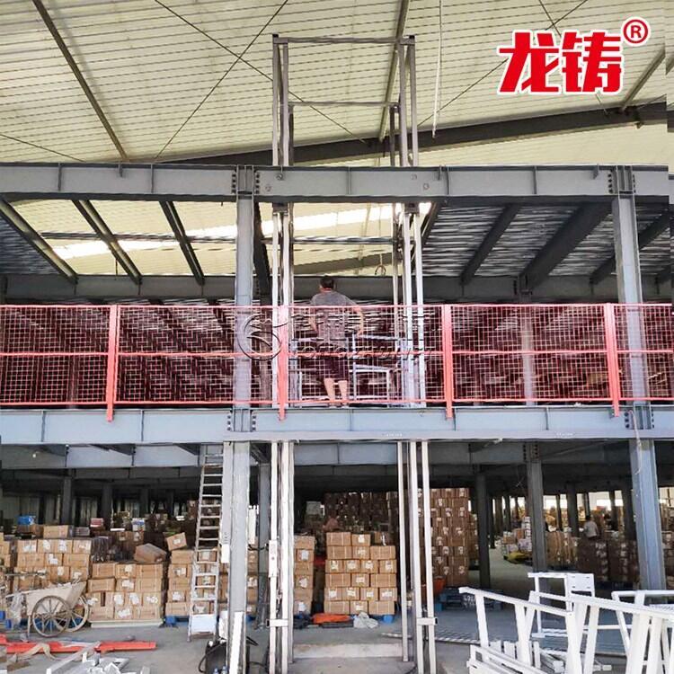 湖北省荊門市四柱升降機(jī)導(dǎo)軌液壓式升降機(jī)工廠直供