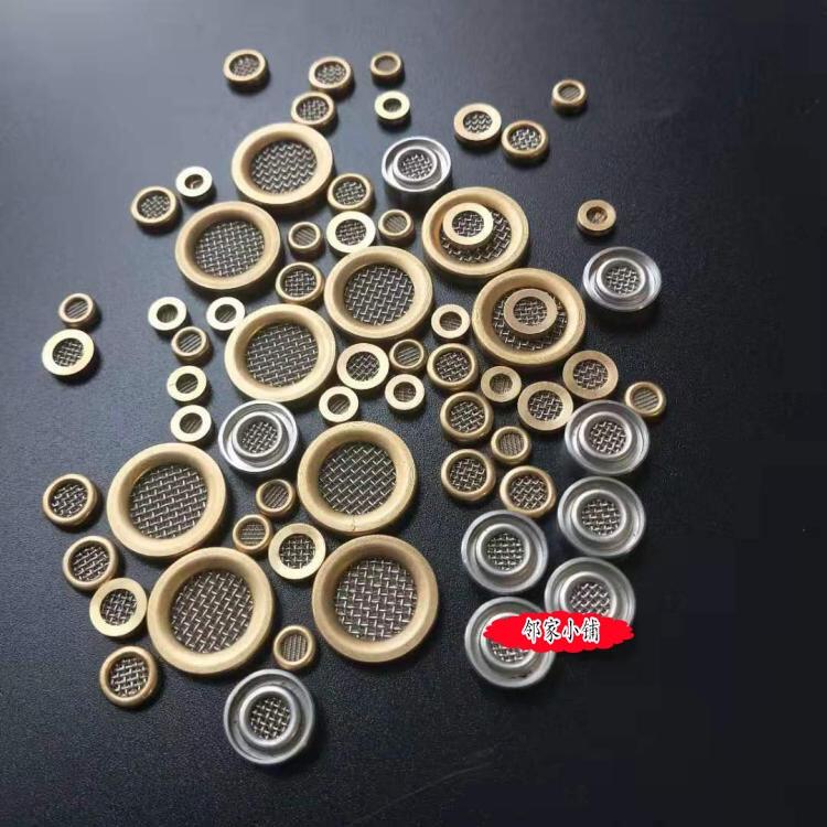 廠家直銷 孔板過濾片 挖掘機油管濾片 定制多規(guī)格不銹鋼濾片量大優(yōu)惠