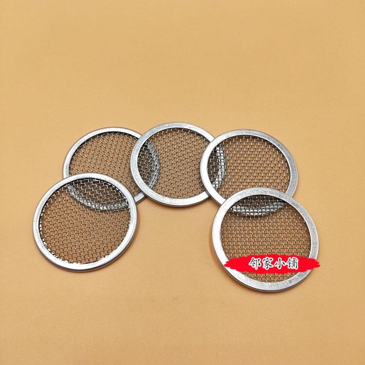 304不銹鋼夾邊點(diǎn)焊網(wǎng)片 圓形方形濾片金屬包邊25mm100目 不銹鋼濾片