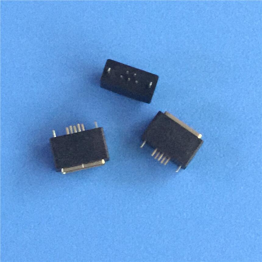 MICRO-AB型防水母座 MK-方形口 TYPE-5P/180度直插 麥克防水