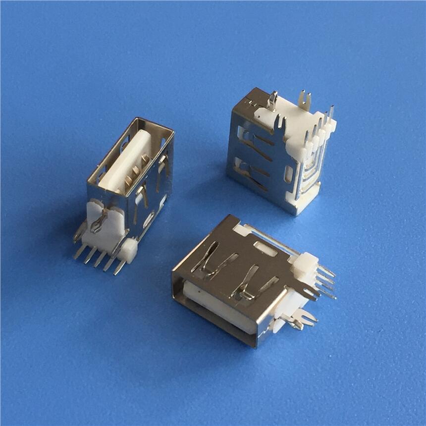 USB 側(cè)插帶開關(guān)USB短體11.8mm AF-5P/90度側(cè)立式插座帶信號(hào)腳