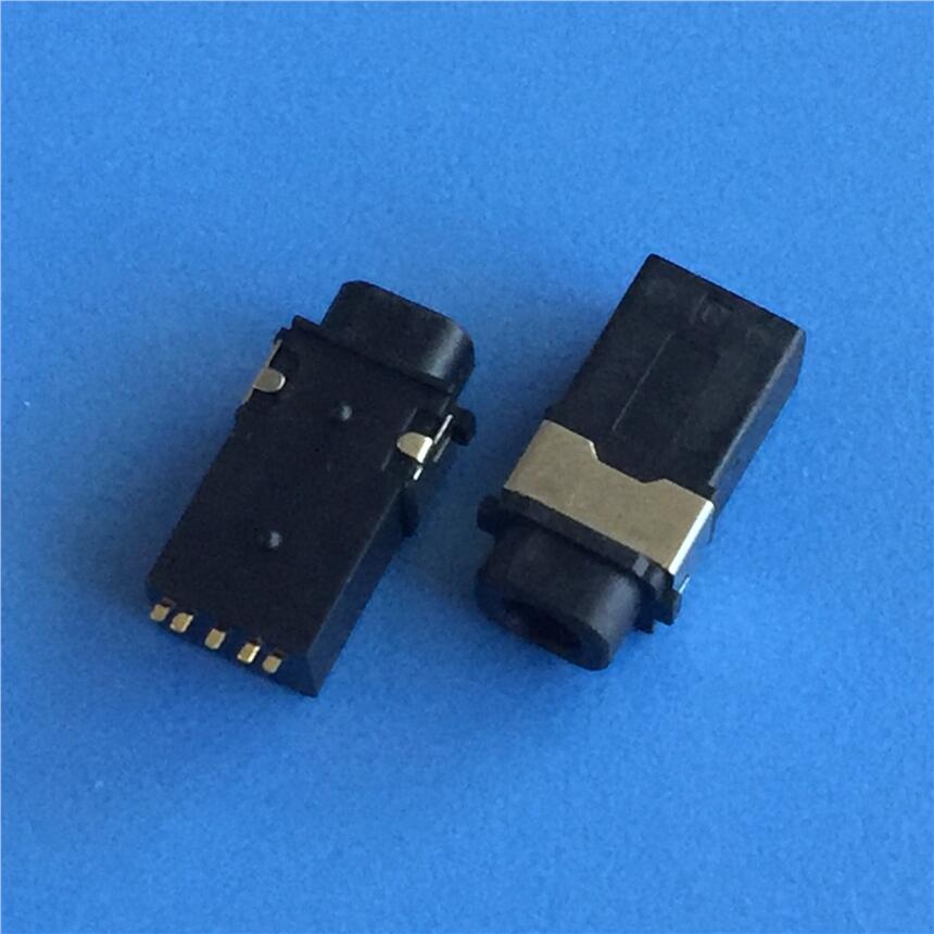 防水音頻插座 PJ-3170A 3.5音頻耳機(jī)插座 5P/貼板防水耳機(jī)座IP67