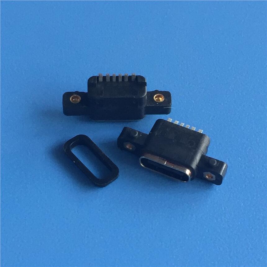 防水TYEPC母座 USB 3.1 6P/12P/16P/24P 防水TYPEC