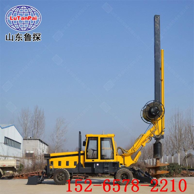 建筑地基打樁機(jī) 15米輪式打樁機(jī)廠家直銷