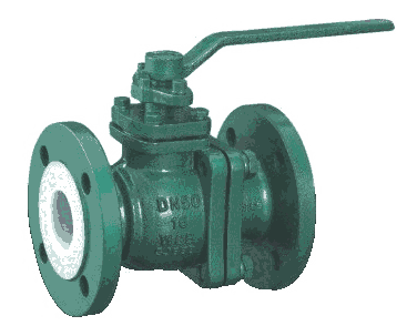 蘭州高壓閥門有限公司Q41F46襯氟球閥