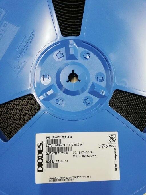 PI5V330SQEX是視頻模擬開(kāi)關(guān)IC芯片 四通道雙向單刀雙擲