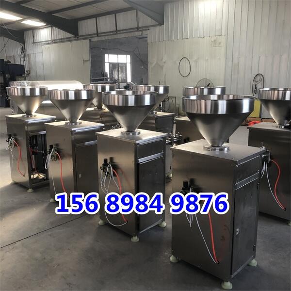 全自動粉腸灌腸機(jī)，墨魚香腸灌腸機(jī),大型燜子灌腸機(jī)