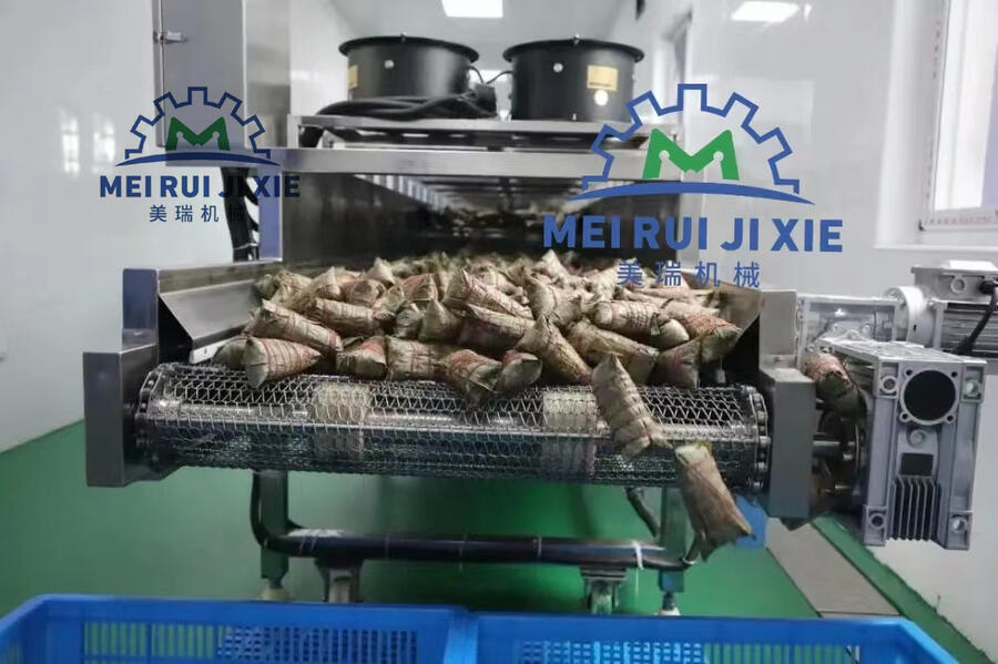粽子高溫夾層鍋 粽子生產(chǎn)線廠家  粽子真空包裝機