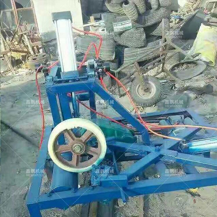 液壓廢舊鋼絲輪胎雙邊切割機(jī)圖片