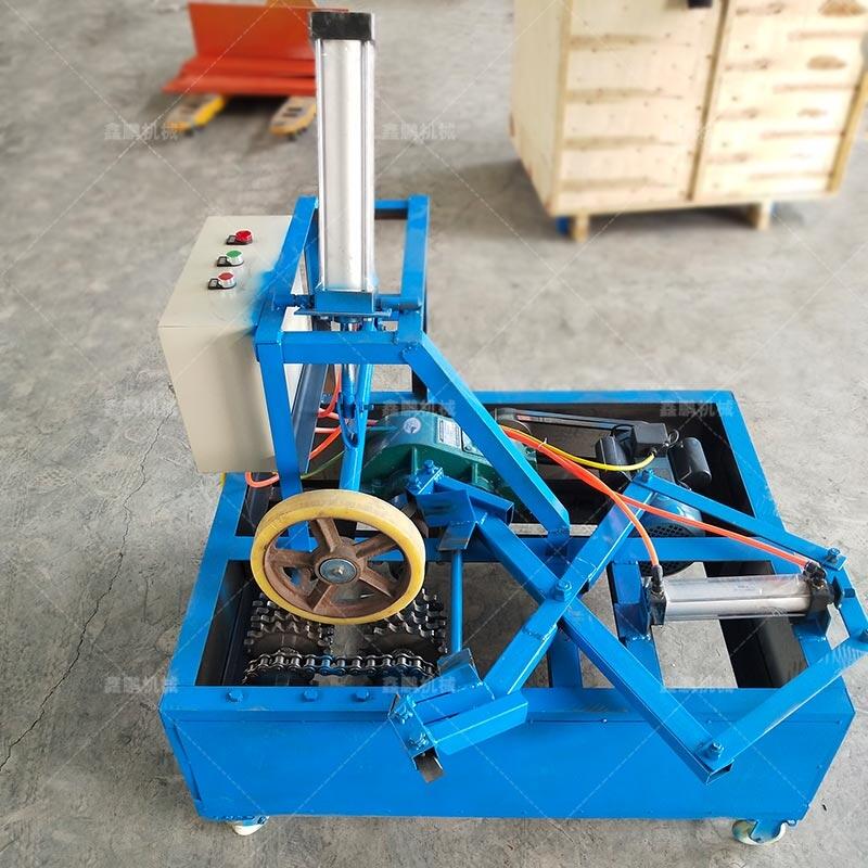 小型廢舊大鋼絲輪胎切雙邊機(jī)視頻