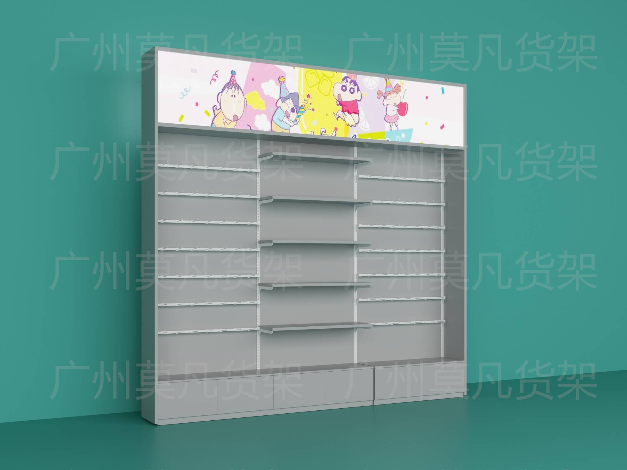 2025飾品貨架升級設(shè)計(jì)、精品百貨貨架廠家組合