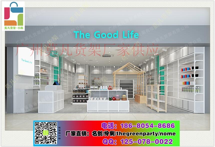 新零售萌經(jīng)濟(jì)占領(lǐng)購物中心、名創(chuàng)貨架、諾米貨架廠家、nome貨架