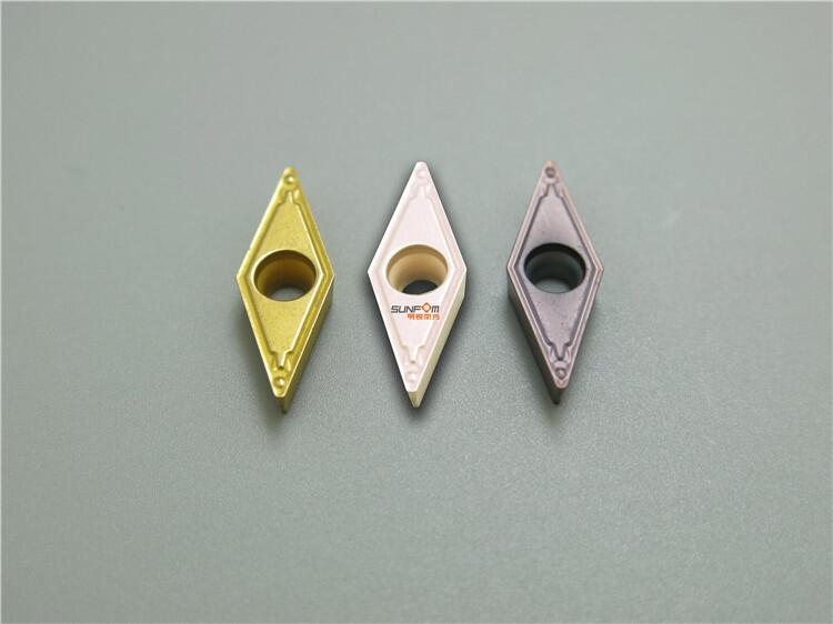 VBMT110304HQ TN60 金屬陶瓷車削用可轉(zhuǎn)位菱形刀粒刀具超耐磨刀片