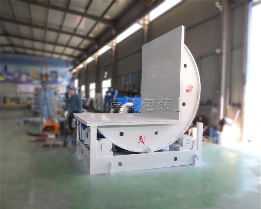 山東喜鵲鐵卷90度翻轉(zhuǎn)機  實力廠家非標定制