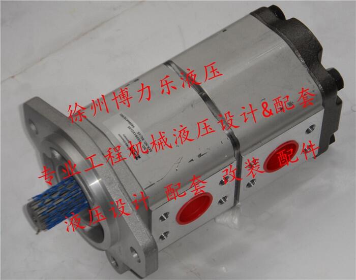 派克雙聯(lián)齒輪泵 三一攤鋪機(jī)刮板泵 3339122155
