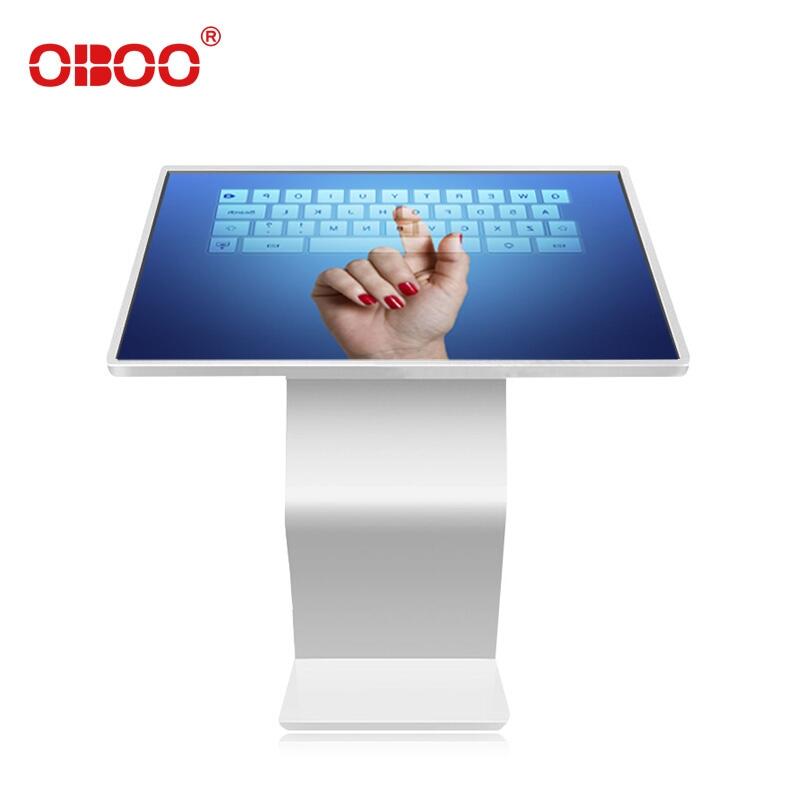 OBOO品牌促銷55寸臥式觸控屏一體機(jī)led紅外電容觸摸交互式終端機(jī)