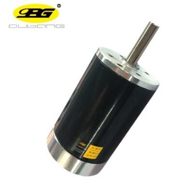 歐邦 微型直流永磁電機(jī)齒輪減速馬達(dá)38mm方蓋12v 24v 廠家供應(yīng)