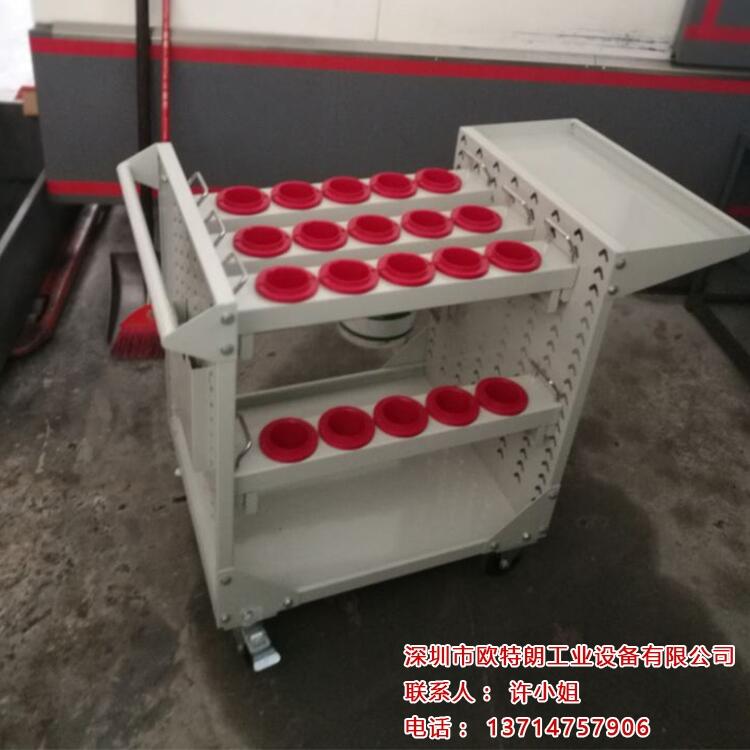 BT50刀具車刀柄架BT40刀柄存儲柜BT30刀具車架移動工具車推車