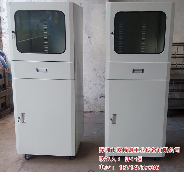 鈑金加工定做工業(yè)電腦柜車間移動PC防塵機箱機柜定制電腦控制柜