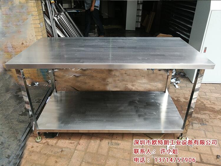 不銹鋼工作臺操作臺重型鉗工臺不銹鋼實驗室工具桌車間維修臺桌子