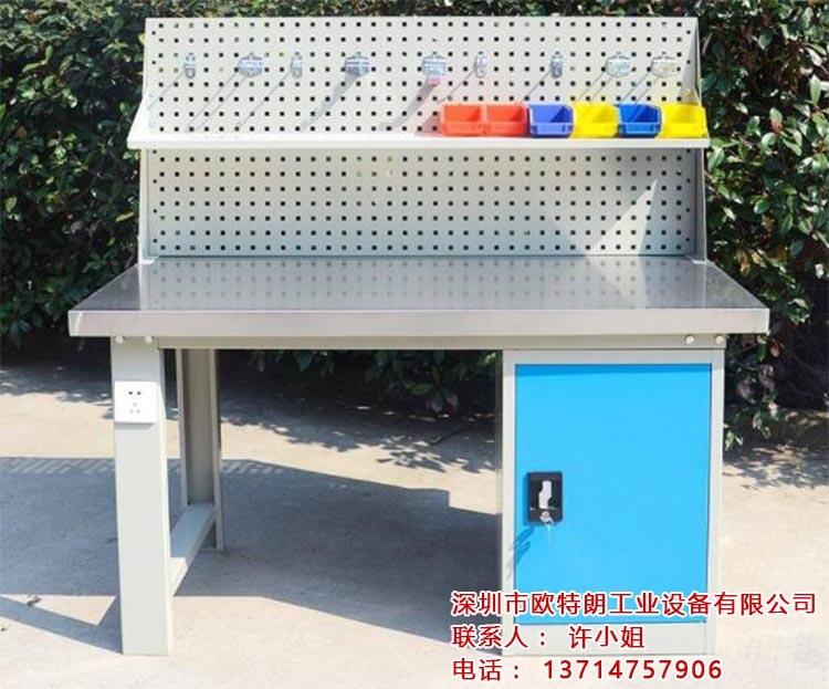 重型工作臺(tái)防靜電鉗工作臺(tái)304不銹鋼工作桌臺(tái)車(chē)間化學(xué)電子實(shí)驗(yàn)桌