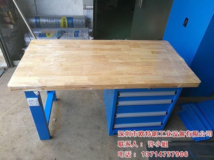 櫸木工作臺木質(zhì)工作臺背板櫸木工作桌重型木板工作臺鉗工桌