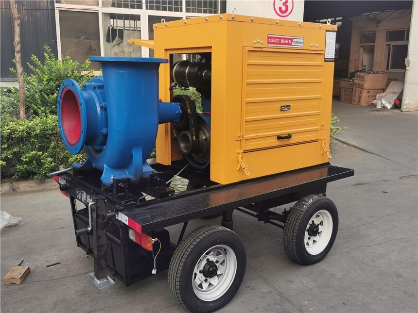 大澤動(dòng)力8寸柴油抽水泵300方柴油移動(dòng)泵車高揚(yáng)程