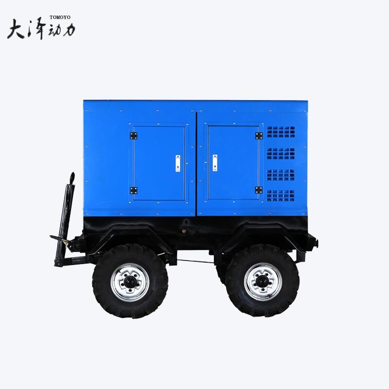 移動(dòng)拖拉焊500A柴油發(fā)電電焊機(jī)