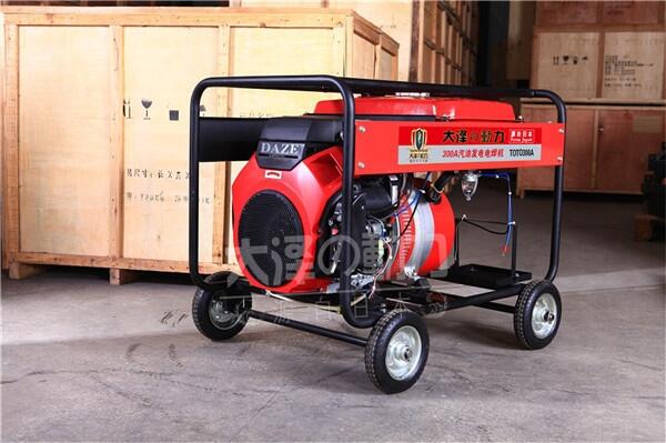 TOTO250A自帶電源250A汽油焊機