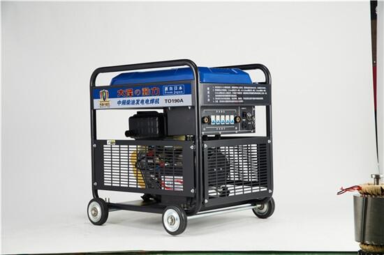 手推式280a柴油發(fā)電電焊機(jī)參數(shù)