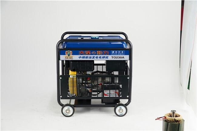 300A柴油發(fā)電電焊機(jī)油耗