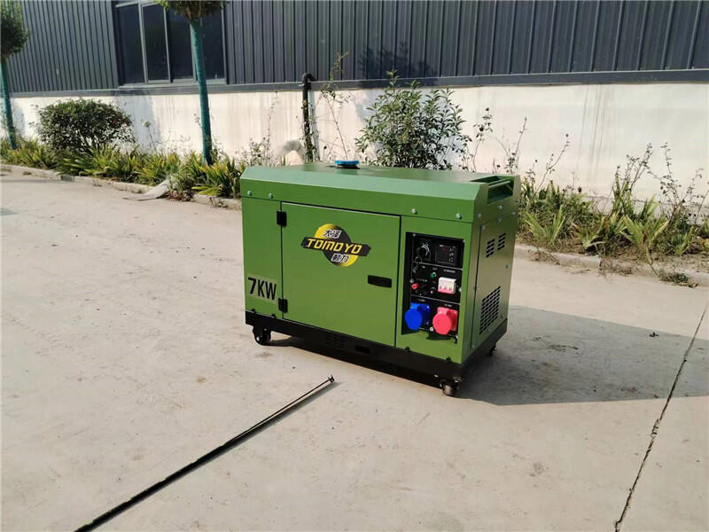 大澤動力柴油發(fā)電機(jī)TO6800ET戶外應(yīng)急帶輪式